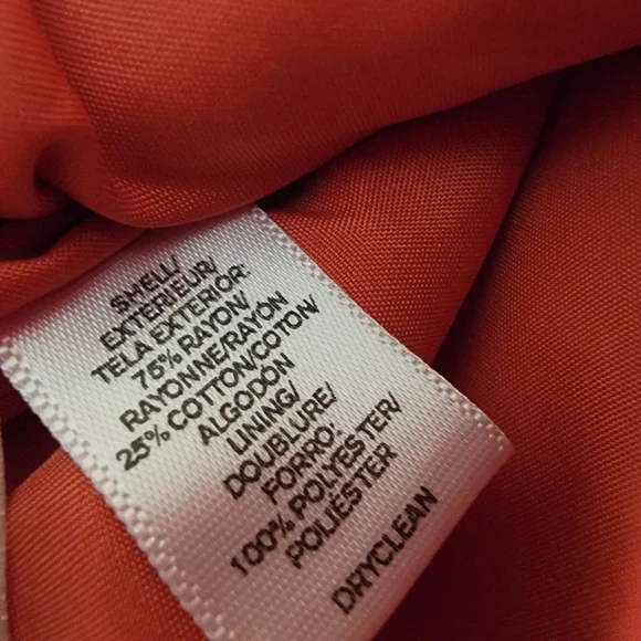 NWT Loft Elegant Coral Button-Accent Skirt SIZE 14. #854 - Picture 4 of 7